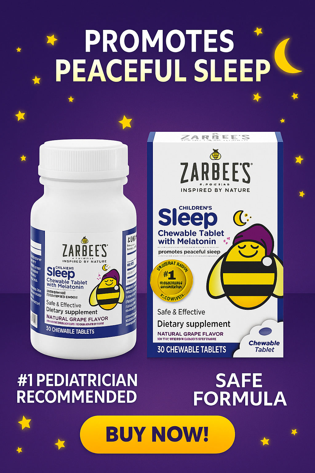 Gomitas de Melatonina Infantil