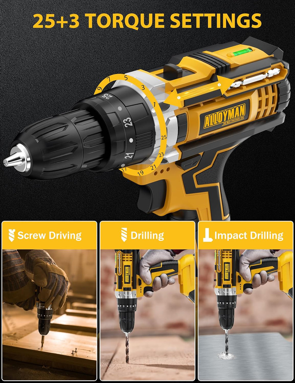 Kit de Herramientas ProMaster 100+ Piezas con Taladro