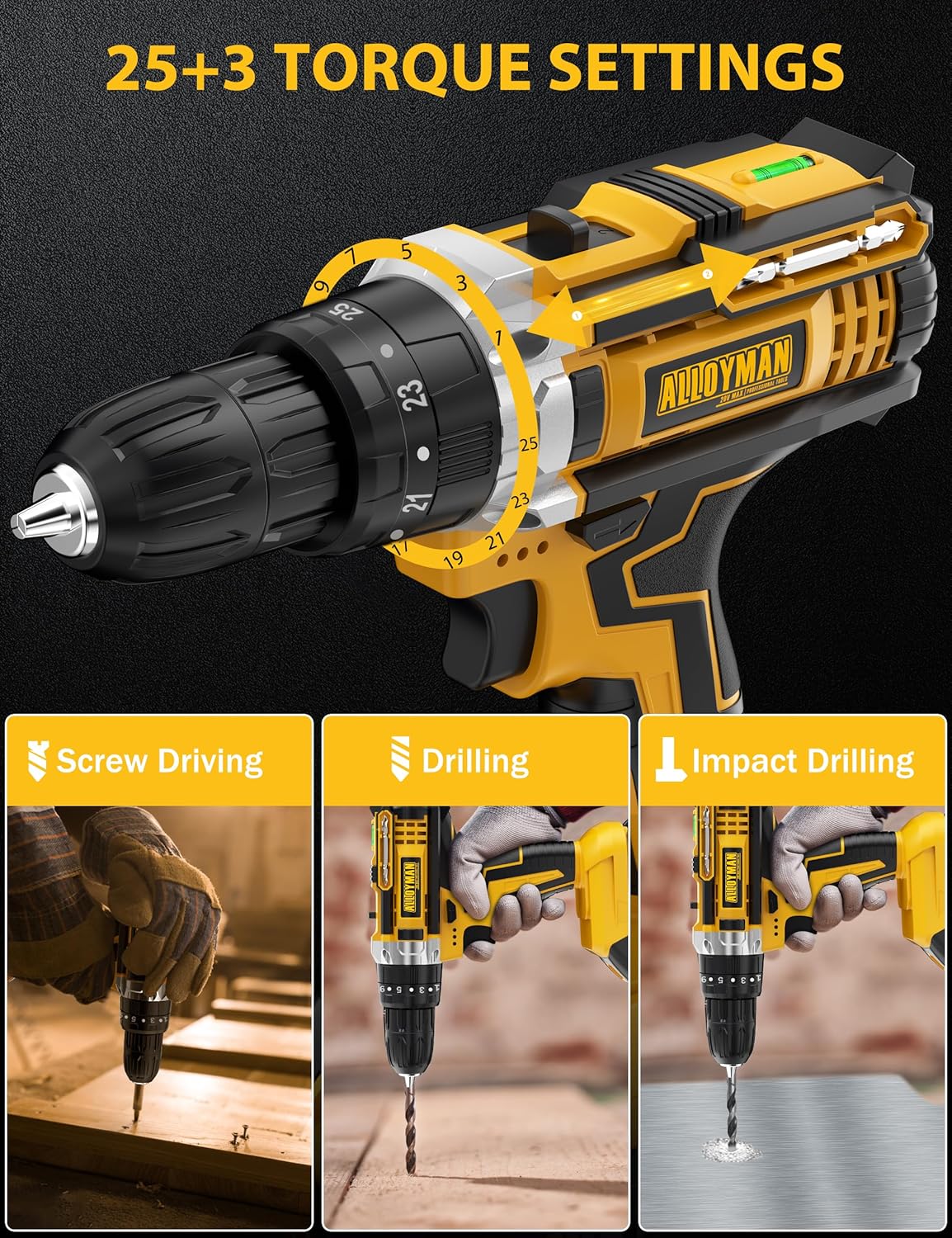 Kit de Herramientas ProMaster 100+ Piezas con Taladro